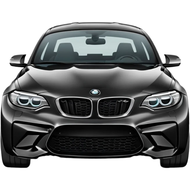 Bmw m2 black  emoji