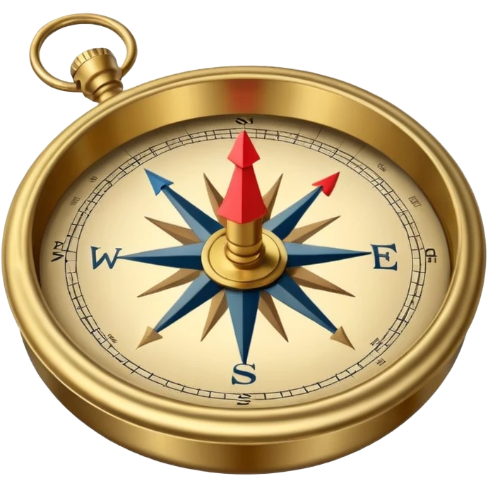 compass with mission emoji