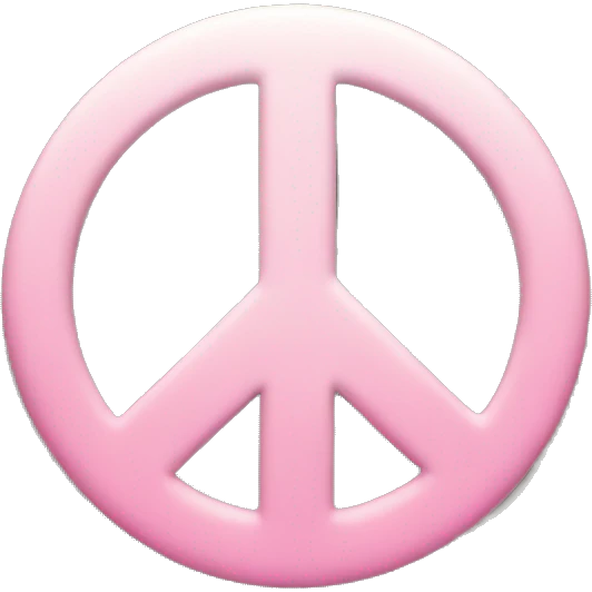 Peace sign letter v  emoji