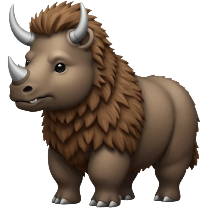 Woolly Rhino emoji