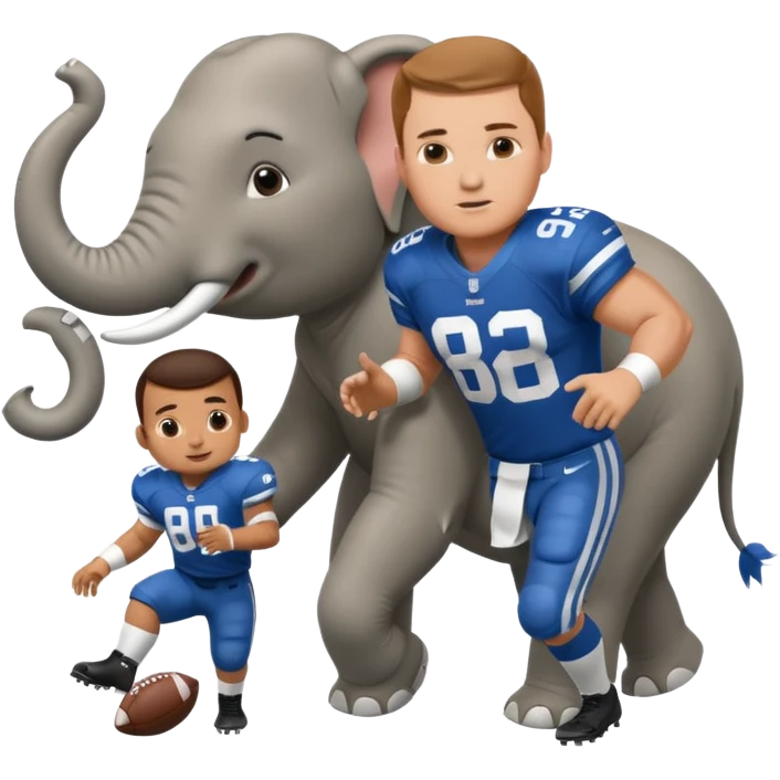 Elephant football jason witten emoji