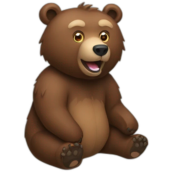 grizzly emoji