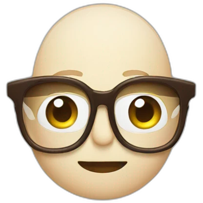 glasses emoji