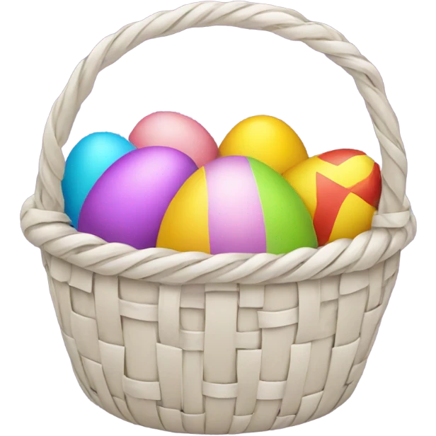 Easter basket  emoji