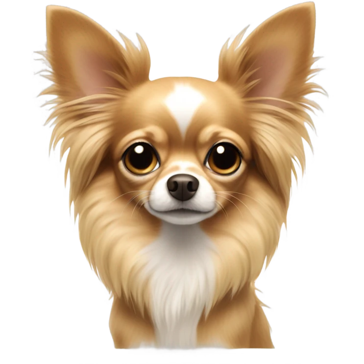 Long-haired Chihuahua emoji