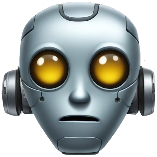 robot triste emoji