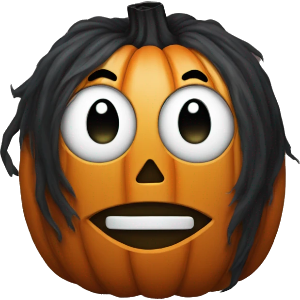 Pumkin no face emoji