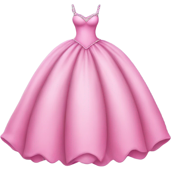 pink princess gown emoji