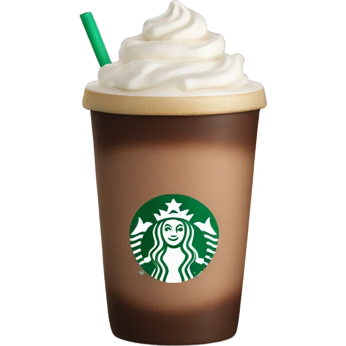 Starbucks hot chocolate  emoji