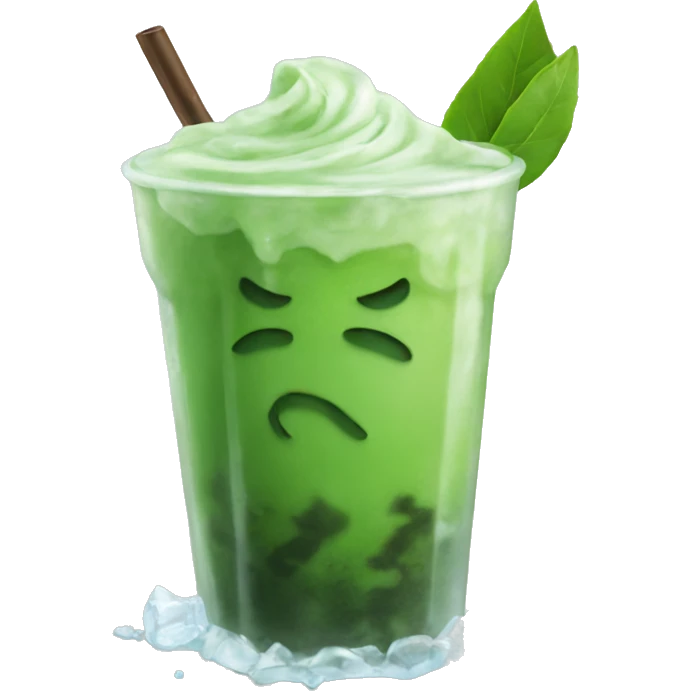 iced matcha emoji