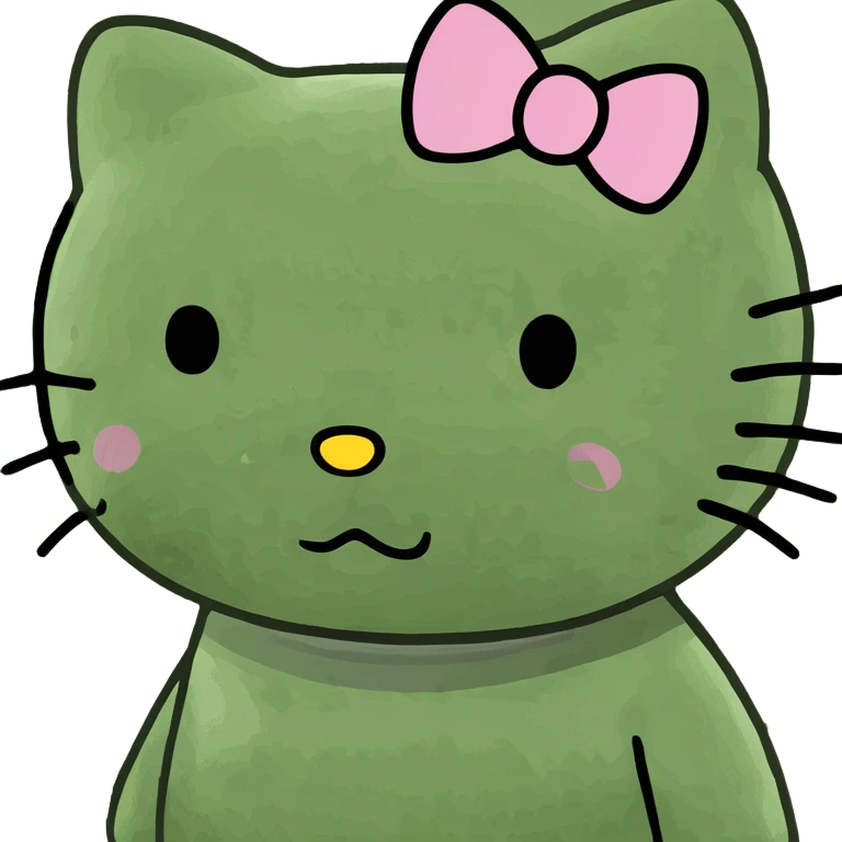 Hello kitty emoji