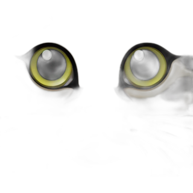 tortoiseshell cat olive green eyes emoji