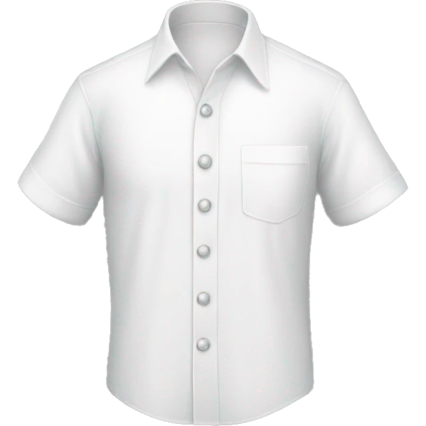 white shirt emoji