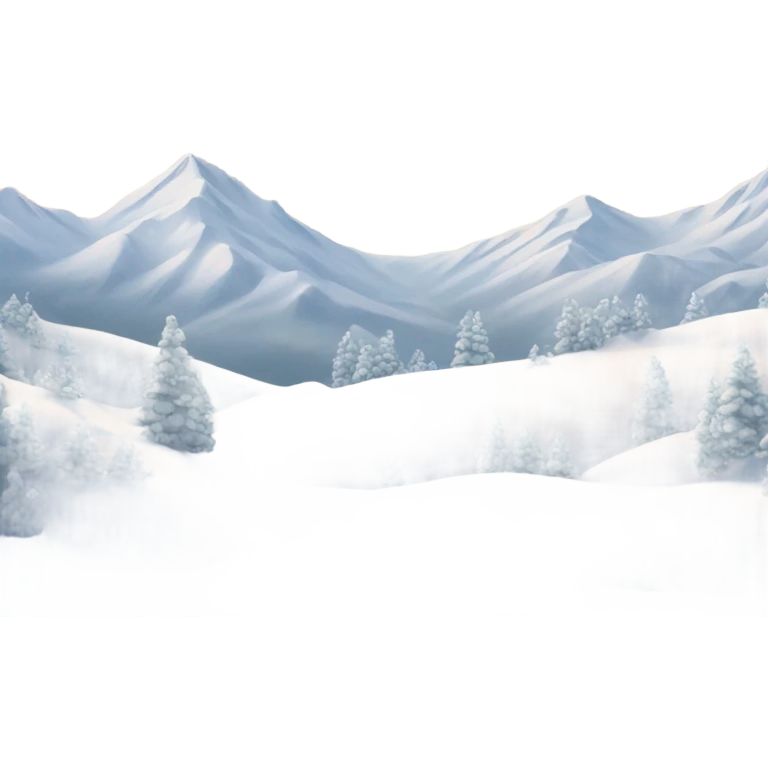 Snow emoji