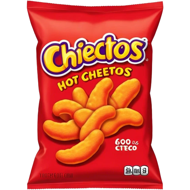 Bag of hot Cheetos  emoji