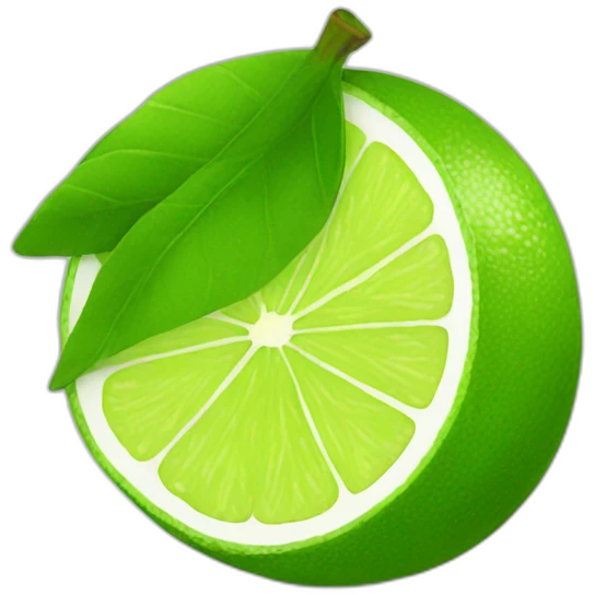 Lime emoji
