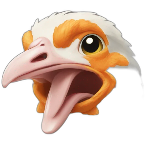 Poussin joyeux  emoji