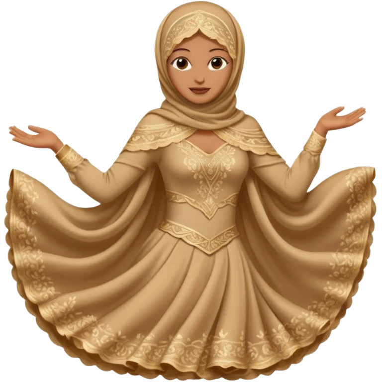fully veiled woman dancing face also face covered emoji