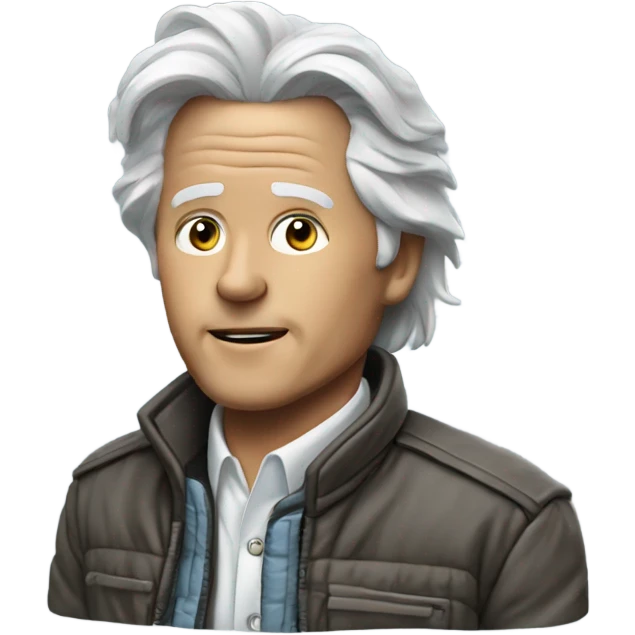 Back to the Future Doc emoji