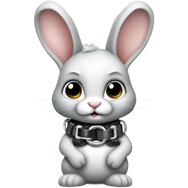 Rabbit with handcuffs emoji