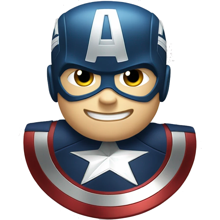 Emoticono Captain America emoji