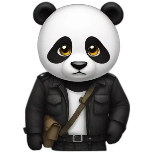 panda criminal emoji