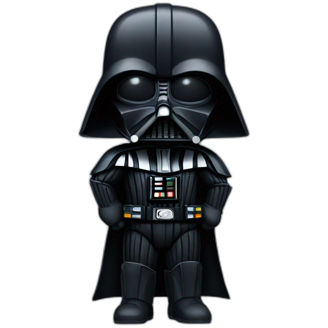 darth vader without the hat emoji
