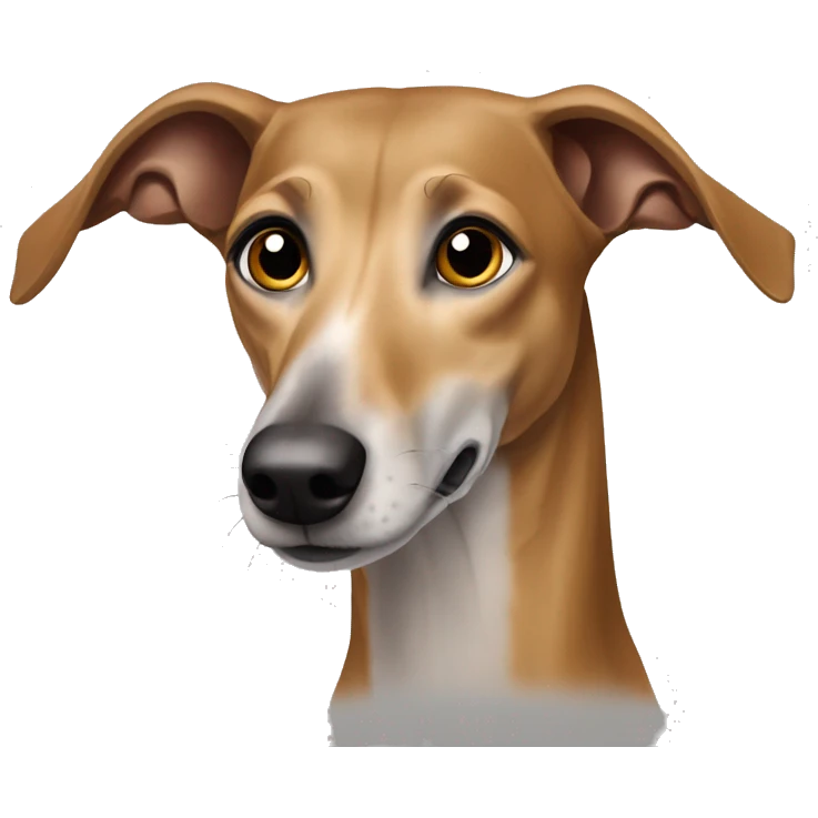 brown-light brown galgo ẽspanole  emoji