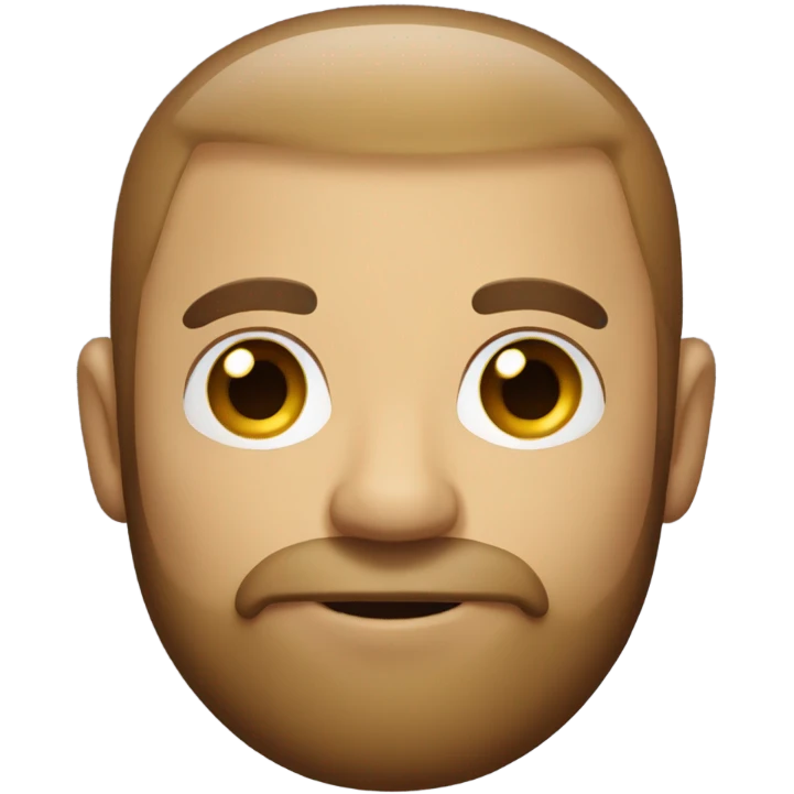 Man with brown beard emoji