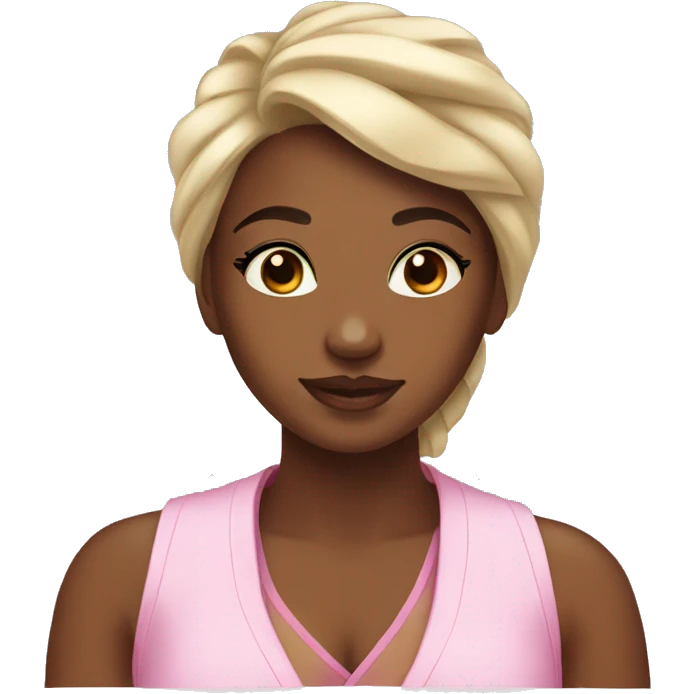 Girl spa day emoji