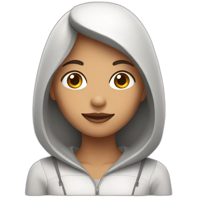  mujer con corazon emoji