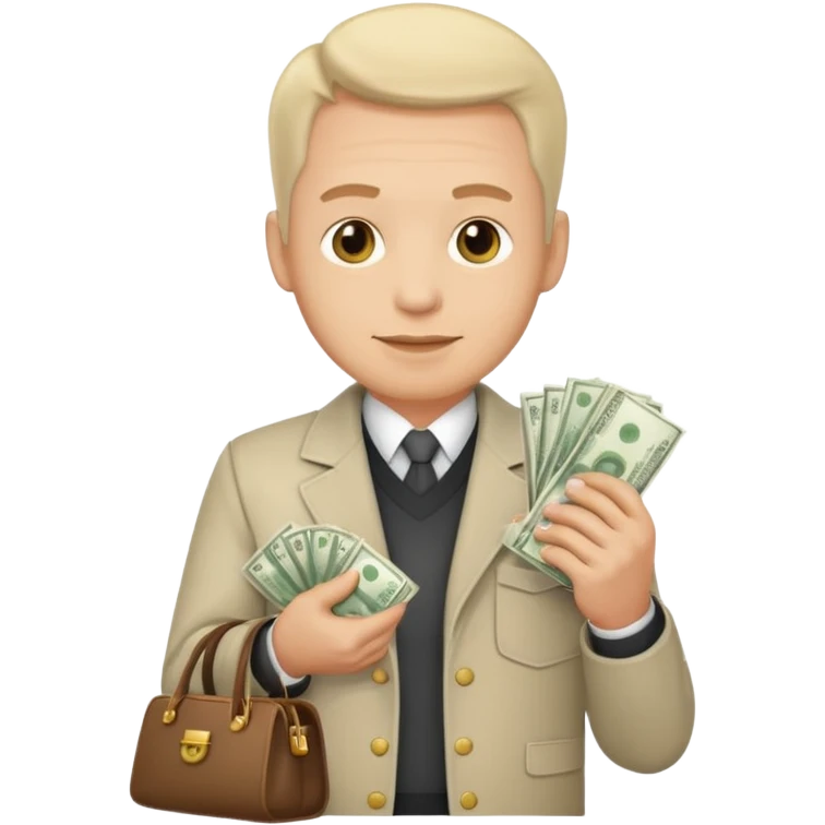 UNCLE WITH a bag OF MONEY emoji