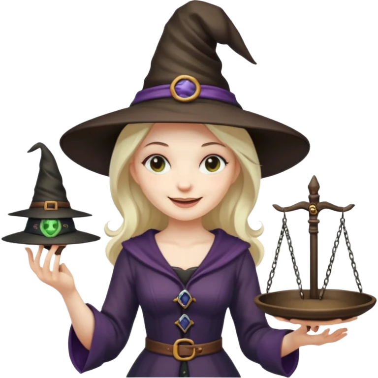 Balance witch emoji