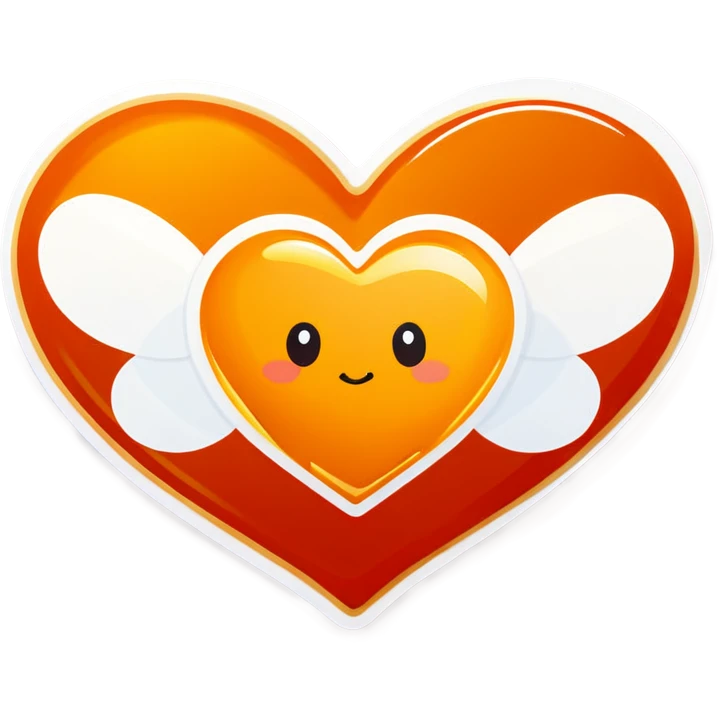 honey heart  emoji