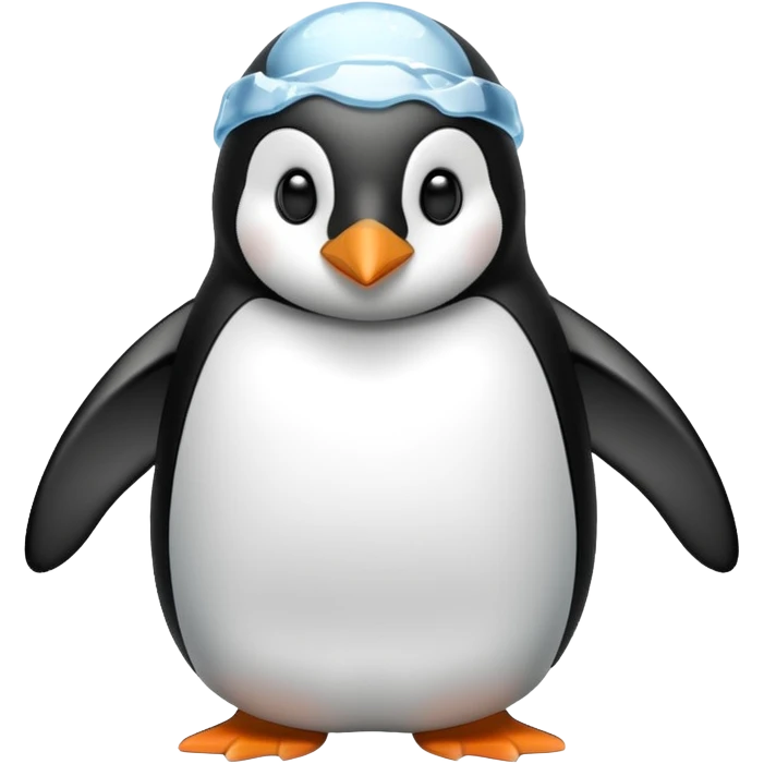 Penguin With Ice Over Their Heads

 emoji