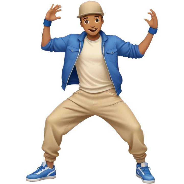 please create an emoji with marat from the word of a guy who dances breakdance emoji