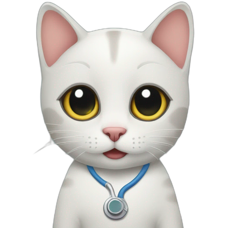 cat hospital visit emoji