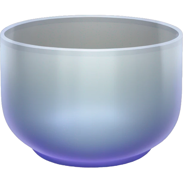 Cylindrical Crystal singing bowl emoji