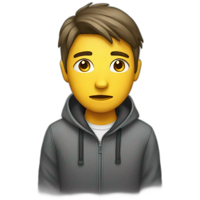 Étudiant depression emoji