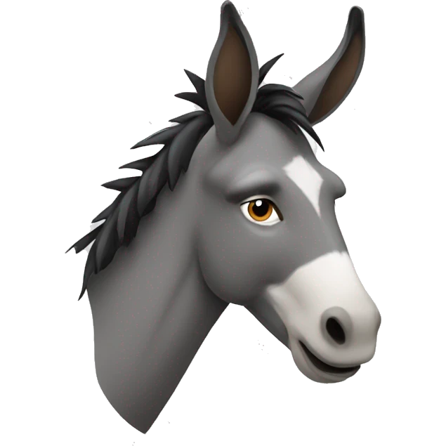 Generate an emojiof a donkey emoji