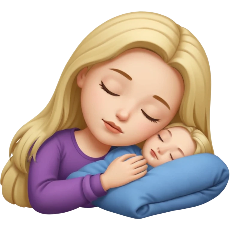 Girl sleeping  emoji