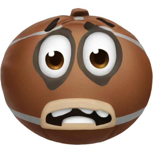 Buckeye mascot bruised emoji