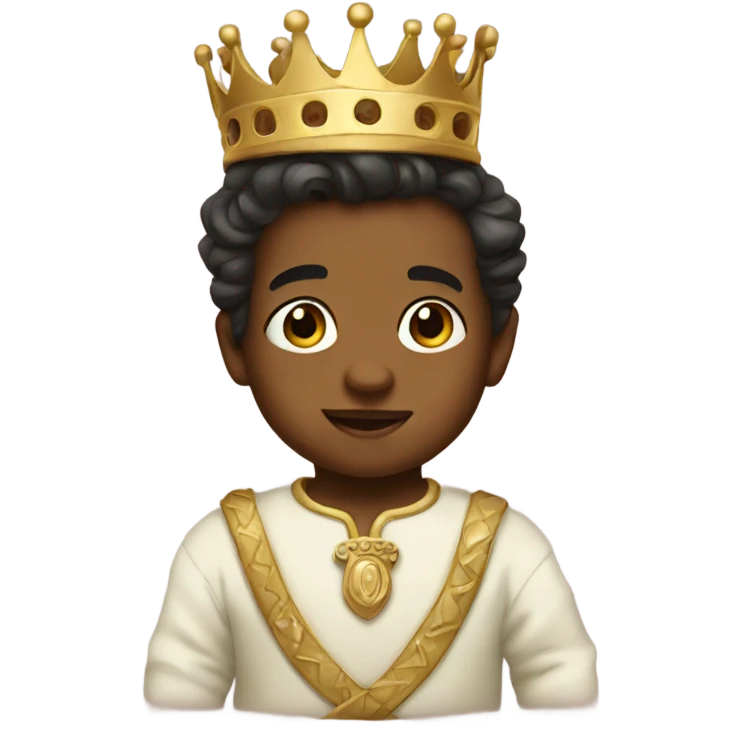 Baby king emoji