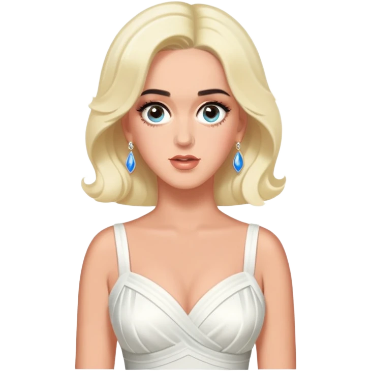 Katy perry in unconditionally mv emoji