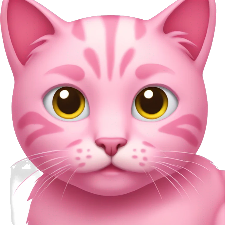 pink cat emoji