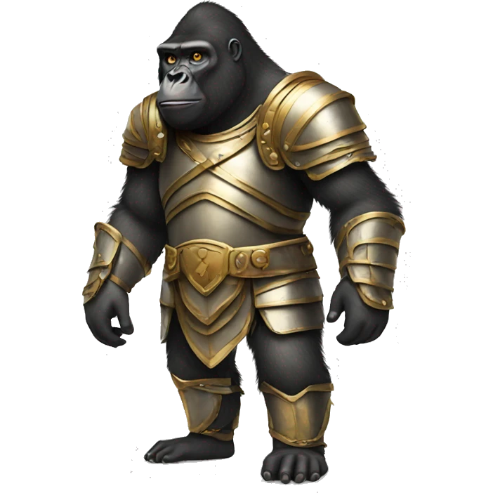 gorilla in armor emoji