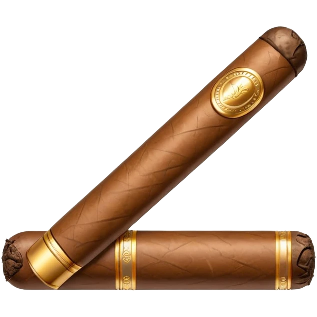 A luxury cigar emoji made of silver chrome, smooth metallic texture, minimal shape, glossy reflections, rich swag aesthetic, iOS emoji style, centered, clean white background emoji