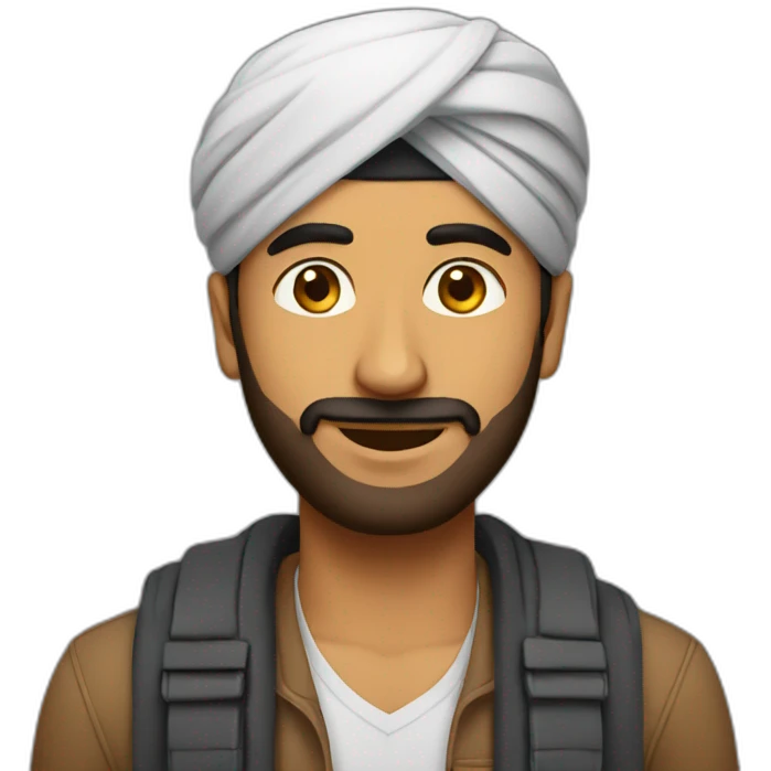 Punjabi guy emoji
