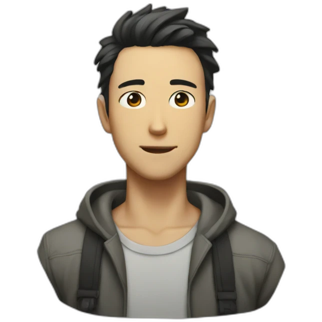 anime guy emoji