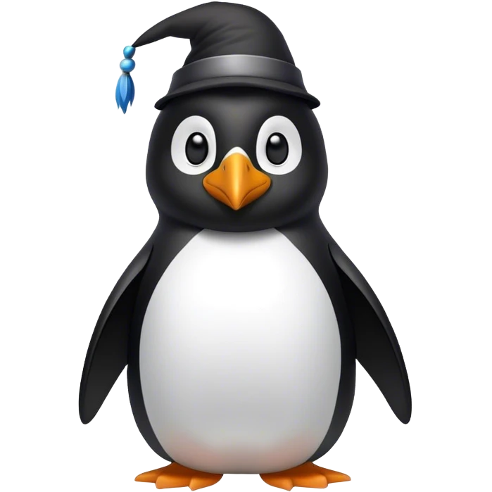 Sorcerer penguin emoji